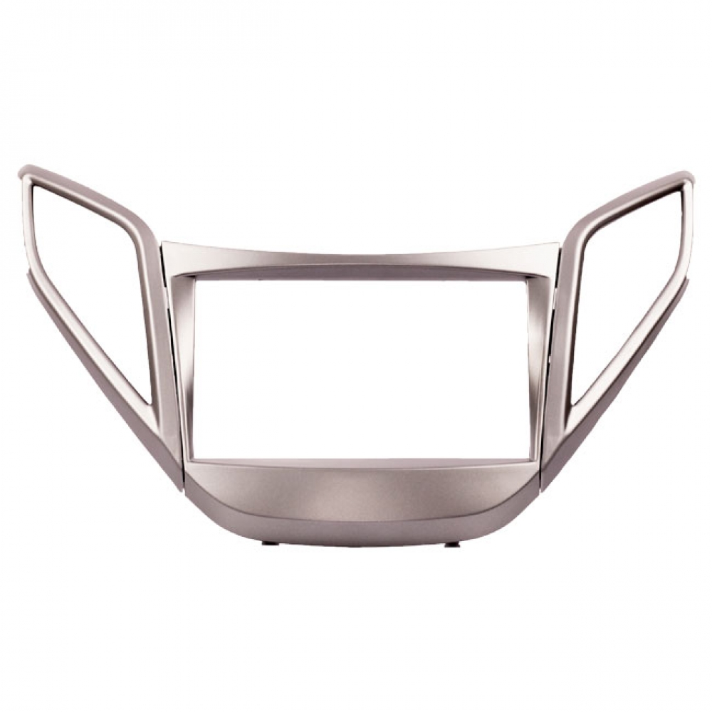Moldura EXPEX 2Din - HB20 2012/2019 - Cinza - EPX 108