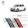 Friso Lateral Facão Etios TOP MIX - Branco Perola