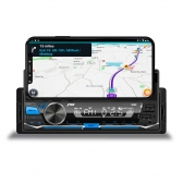 Rádio Automotivo MP3 R8 c/ Suporte p/ Celular Bluetooth/USB/SD/AUX/FM/Controle remoto - 1020BT