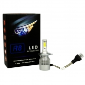 HEADLIGHT LED R8 H4 6500K 36W 3800LM - H46500K