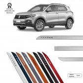 Friso Lateral Facão T-Cross TOP MIX - Prata Sargas