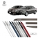 Friso Lateral Yaris Hatch/Sedan TOP MIX - Cinza Cosmopolita